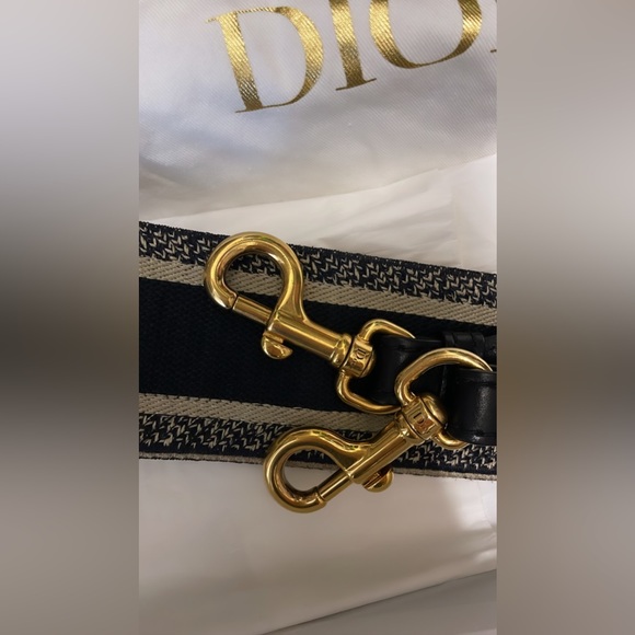 Christian Dior SHOULDER STRAP WITH RING blue color - Picture 6 of 9